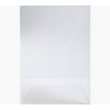 Porte-visuel - Présentoir - A6 - Incliné - Transparent - Pour photo, menu, document