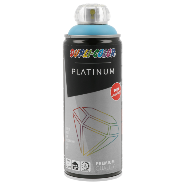 photo-Bombe de peinture - Bleu bébé - Satiné mate - Décoration - Platinium
