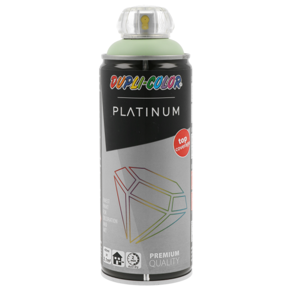 photo-Bombe de peinture - Vert pastel - RAL 6019 - Satiné mate - Décoration - Platinium