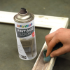 Bombe de peinture - Gris - Effet vintage - Peinture à la craie - Vintage look - 400ml
