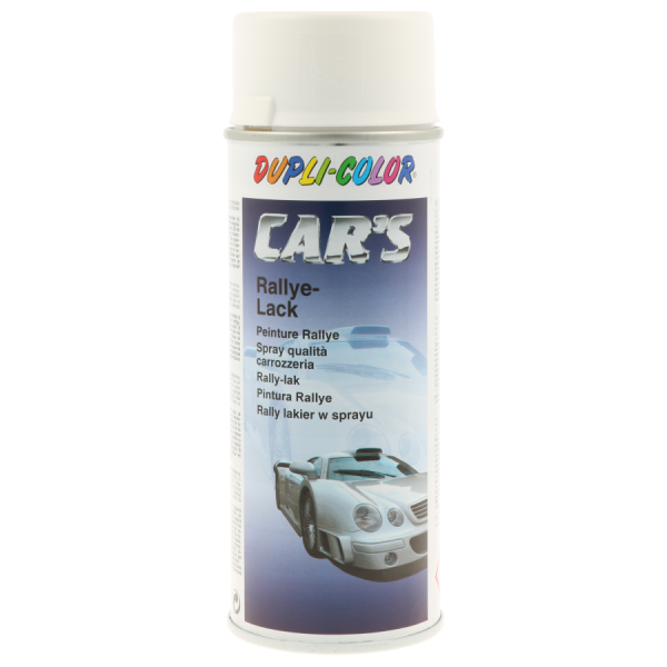 photo-Bombe peinture rallye blanc satiné - 400 ml - Dupli-Color