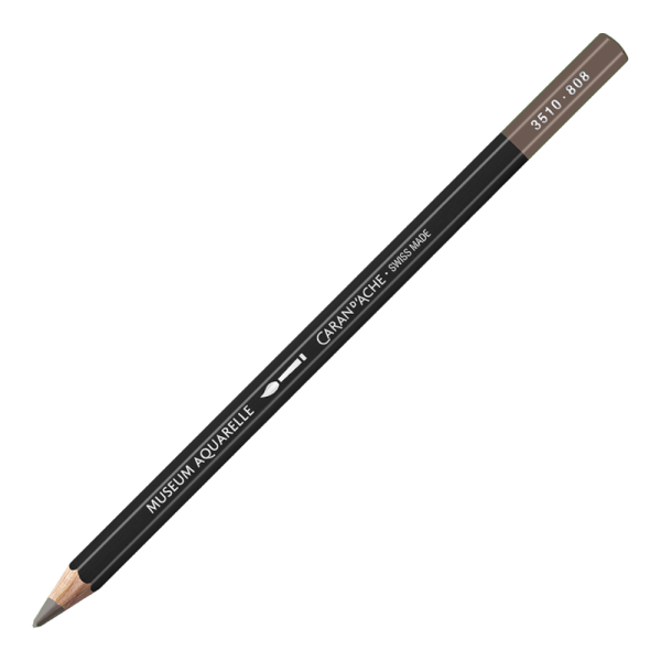 photo-Crayon de couleur - Aquarelle - Gris français - Caran d'Ache - Museum Aquarelle
