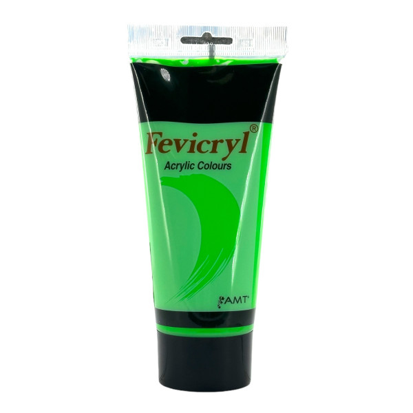 photo-Peinture Acrylique en tube vert fluo 200ml - Amt