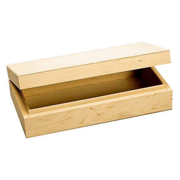 photo - Coffret - Bois - A décorer - 22x12x5,3 cm - Ctop