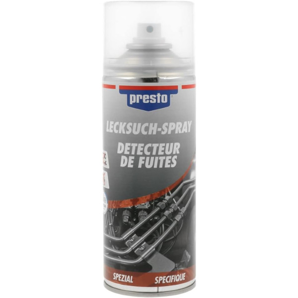 photo-Produit pour détecter les fuites des conduites de gaz - Presto - 400ml