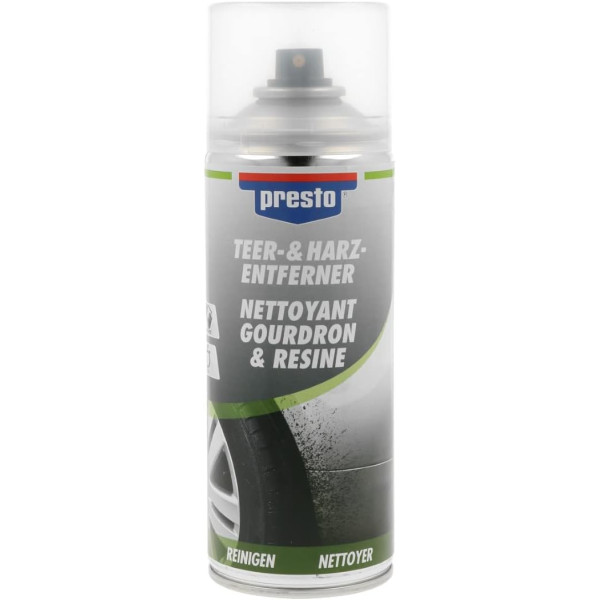 photo-Produit nettoyant - Détachant - Résine - Goudron - Carrosserie - Presto - 400ml