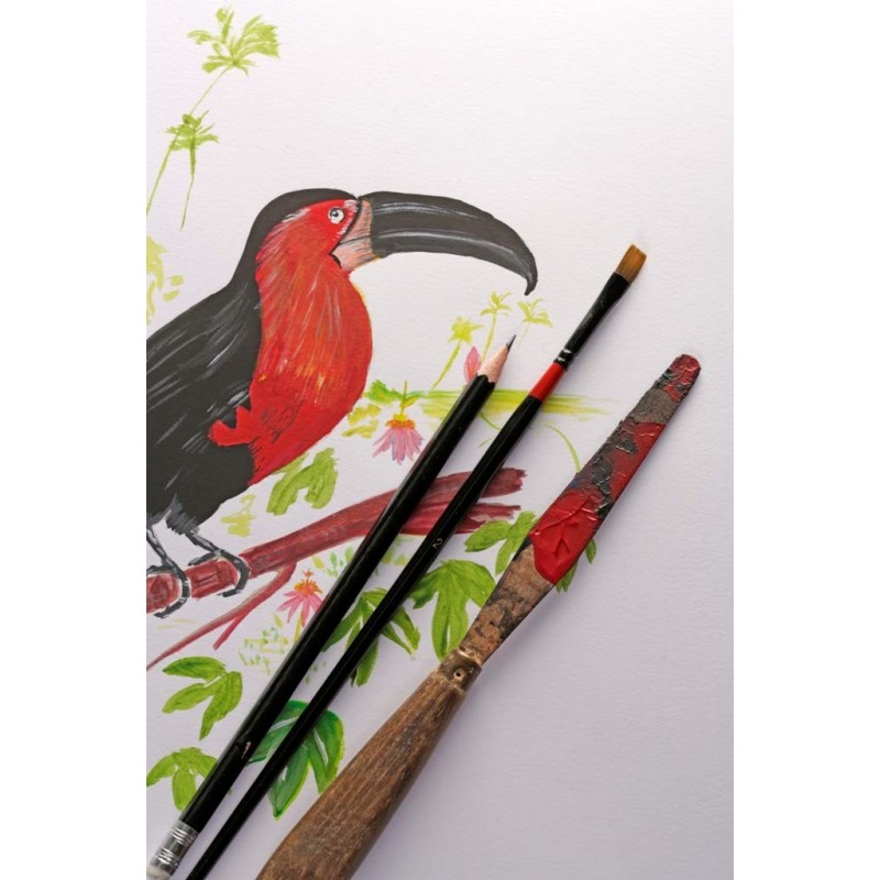 Bloc Paint On A3 40 Feuilles - 250G - 42 X 29,7 Cm - Clairefontaine | Surdiscount