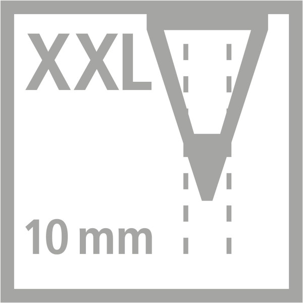 Taille-crayon avec réservoir - Pour crayons de couleur STABILO Woody 3 en 1