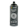 photo-Bombe de peinture - Noir - RAL 9005 - Brillant - Acrylique - Tous supports - MoTip - 400ml
