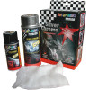 Coffret - Bombes de peinture - Carrosserie - Chrome argent - Jusqu'à 150°C - Dupli-Color