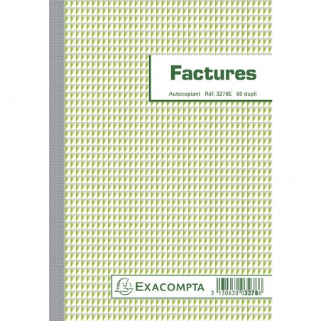 photo-Facturier - Dupli - Autocopiants - A5 - 50 feuilles - Exacompta - 3278E