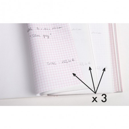 Triple exemplaire facturier A4