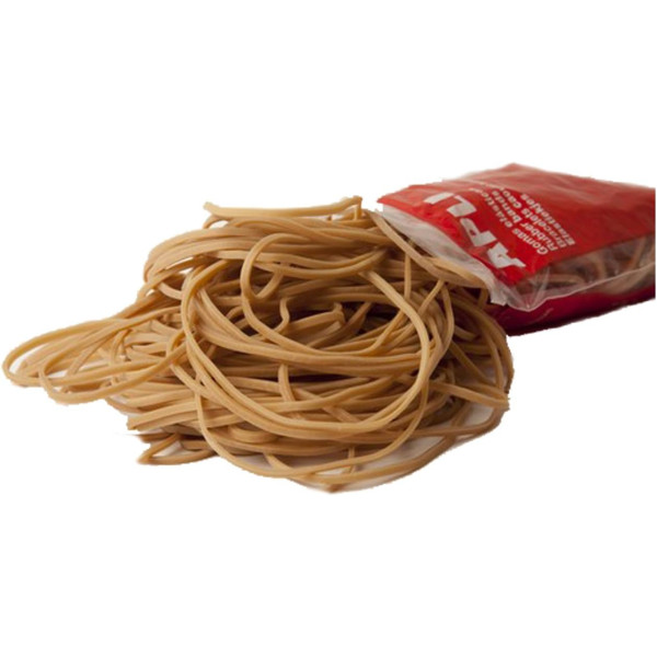 Bracelets caoutchouc 60x2mm sachet de 100g - Apli