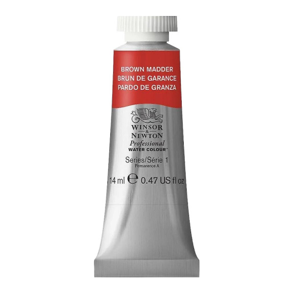 Photo - Aquarelle Professionnelle Extra-Fine - 14Ml - Brun de Garance - Winsor Et Newton