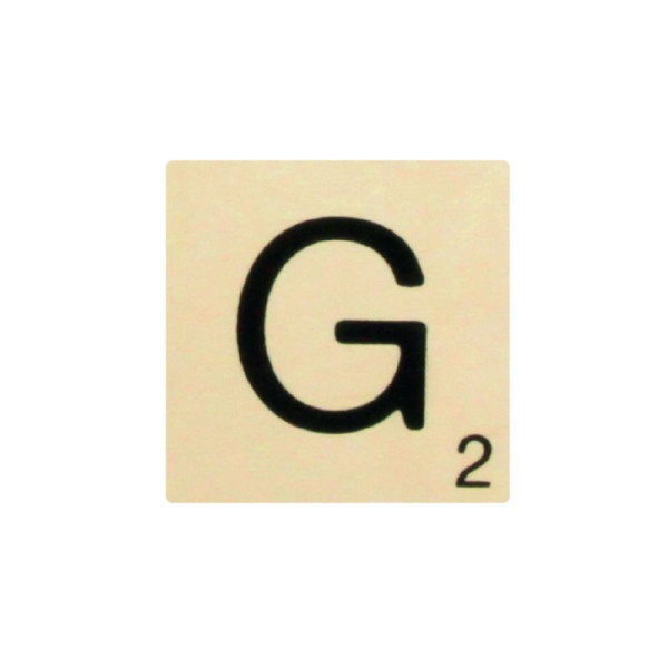 photo - Lettre G - En bois - Décoration - 10x10cm - Ctop