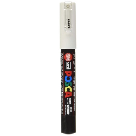Acheter MARQUEUR POINTE EXTRA-FINE - BLANC - PC1MC - POSCA | à seulement 2,95 €