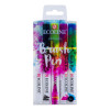 photo-Feutres - Pinceaux - Aquarelle - Ecoline Brush Pen - 4 couleurs + 1 blender