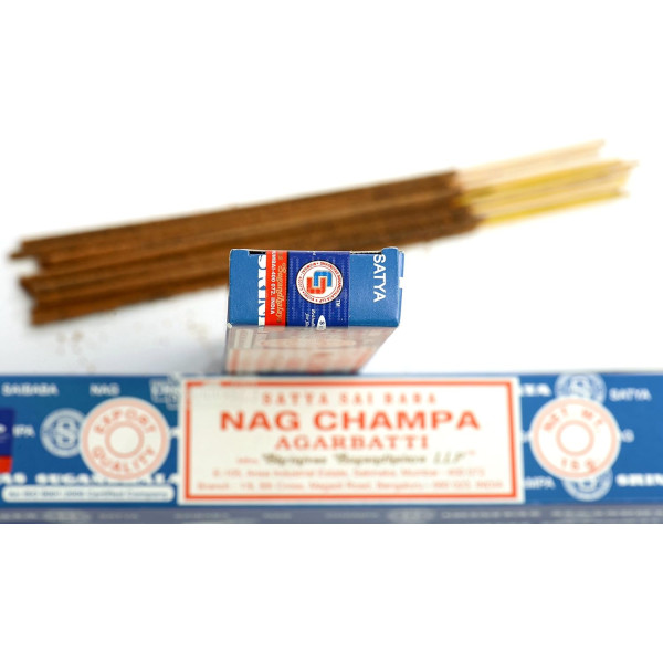 Bâtons d'encens - Naturels - Indien - Nag Champ Sai Baba - Lot de 6 boîtes
