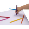 Crayons de couleur - Cire - Résistant - 12 couleurs - Easy grip - Jovi