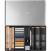 Crayons de couleur - Pastels - Dessin - Beaux-arts - Coffret métal - 48 pièces - Lyra