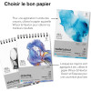 Coffret - Crayons de couleur - Aquarelle - Beaux-arts - Winsor et Newton - Collection - 50 pièces
