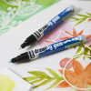 2 marqueurs - Drawing gum - Liquide de masquage - Pointe ronde 4mm - Pébéo