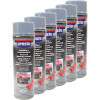photo-6 bombes de peinture - Protection bas de caisse de voiture - Anti gravillons - Gris