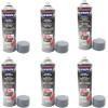 6 bombes de peinture - Protection bas de caisse de voiture - Anti gravillons - Gris
