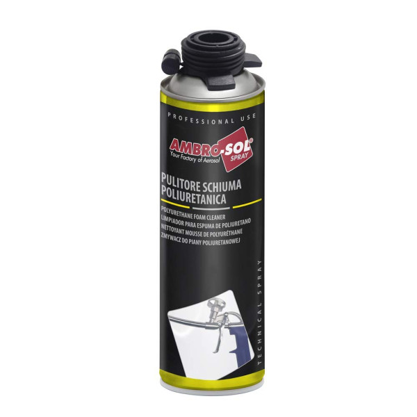 photo-Produit nettoyant - Mousse polyuréthane - Dissout - Ambro-Sol - 500ml