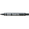 12 marqueurs - Noir - Indélébile - Permanent - Pointe ogive - Pentel - Pen N50