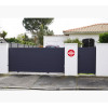 Panneau - Signalétique - Accès interdit - Propriété privée - Rouge - 20 cm