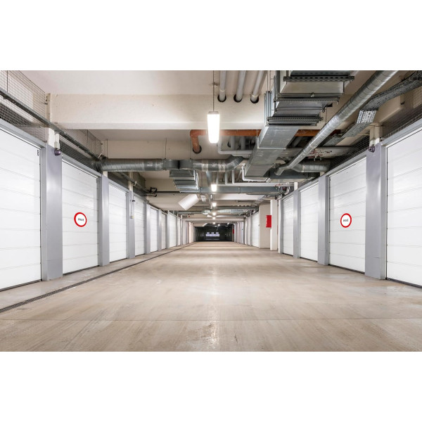 Panneau - Rond - Signalétique - Privée - Rouge - 20 cm - Exacompta