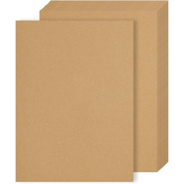 photo-Feuilles de papier - Kraft - Brun - A4 - 160g - Dessin et activités créatives - Clairefontaine