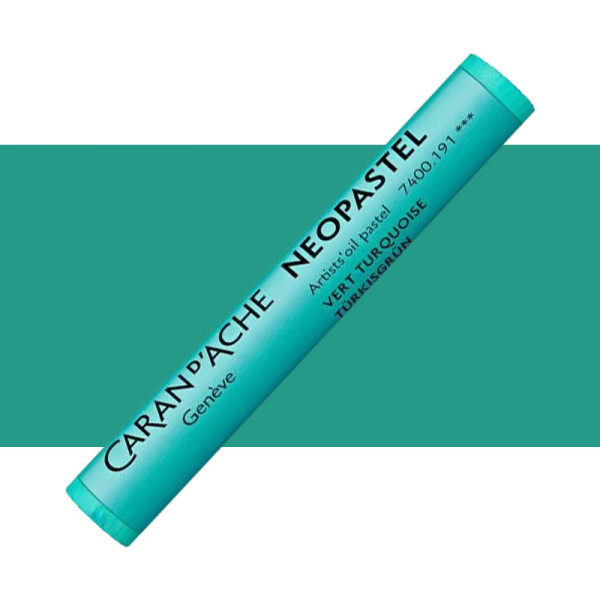 photo-Pastel tendre à l'huile - Turquoise Vert - Neopastel - Caran d'Ache