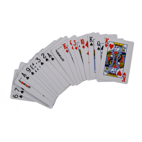 Mini jeu de cartes - 54 cartes illustrées - Format voyage