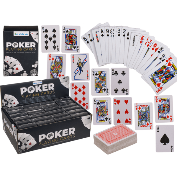 Mini jeu de cartes - 54 cartes illustrées - Format voyage
