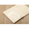 Carnet - Dessin - Ecriture - A5 - Couverture effet cuir - 192 pages - Rouge - Clairefontaine