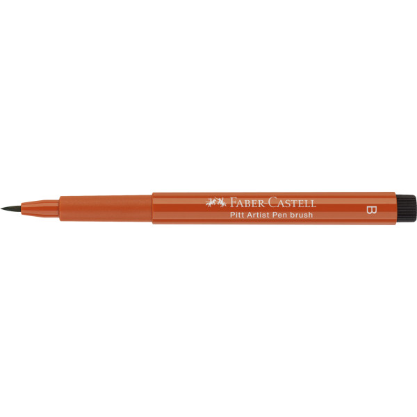 photo-Feutre à dessin - Pointe pinceau - sanguine - Pitt Artist - Faber-Castell