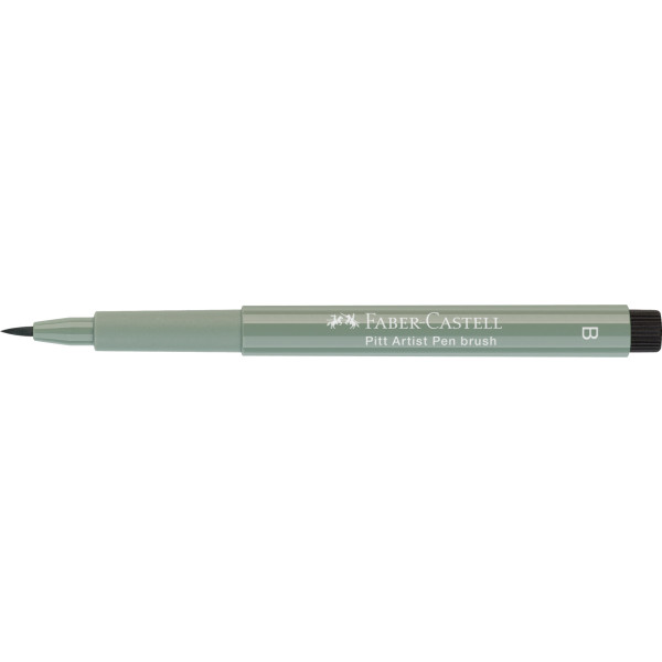 photo-Feutre à dessin - Pointe pinceau - terre verte - Pitt Artist - Faber-Castell