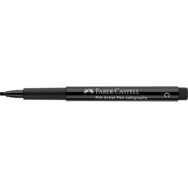 photo-Feutre - Noir - Pointe 2,5 mm - Calligraphie - Pitt Artist Pen - Faber-Castell