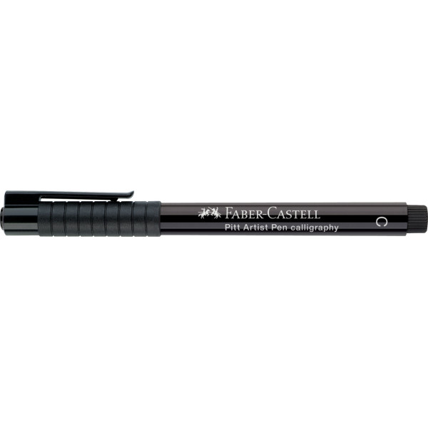 Feutre - Noir - Pointe 2,5 mm - Calligraphie - Pitt Artist Pen - Faber-Castell