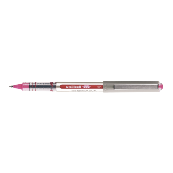 photo-Stylo roller rose Uni Ball EYE pointe fine 0,7mm