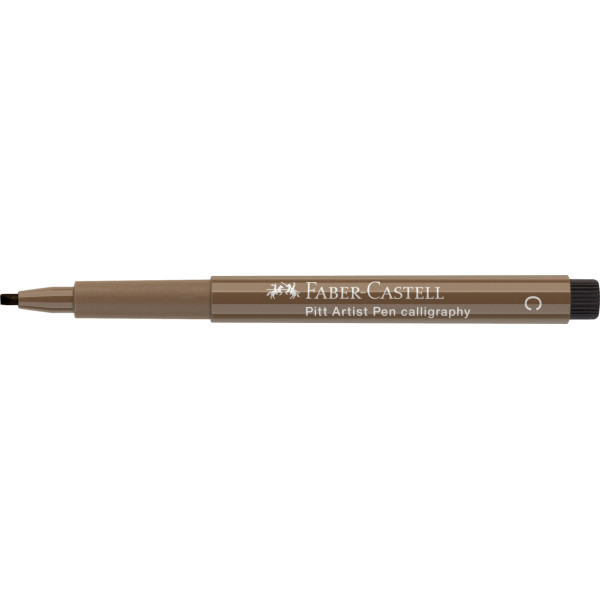 photo-Feutre - Sépia foncé - Pointe 2,5 mm - Calligraphie - Pitt Artist Pen - Faber-Castell