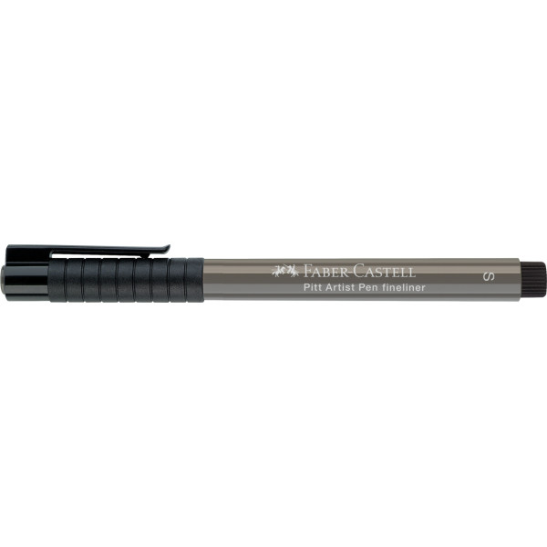 Feutre - Gris chaud 4 - Pointe extra fine 0,3 mm - Pitt Artist Pen - Faber-Castell