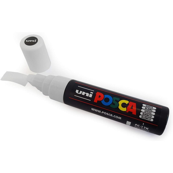 Lot de 10 marqueurs - POSCA - PC-17K - Assortiment couleurs - Pointe large