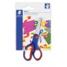 1 Paire De Ciseaux À Lame 14 Cm Bout Arrondis Pour Droitiers - Staedtler - pas cher