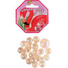 photo-Billes - Filet de 20 billes + 1 calot - Rose - Flamant rose - Jeu - Enfant