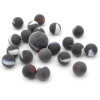Billes - Filet de 20 billes + 1 calot - Noir - Effet mat - Pirate - Jeu - Enfant