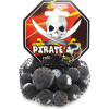 photo-Billes - Filet de 20 billes + 1 calot - Noir - Effet mat - Pirate - Jeu - Enfant