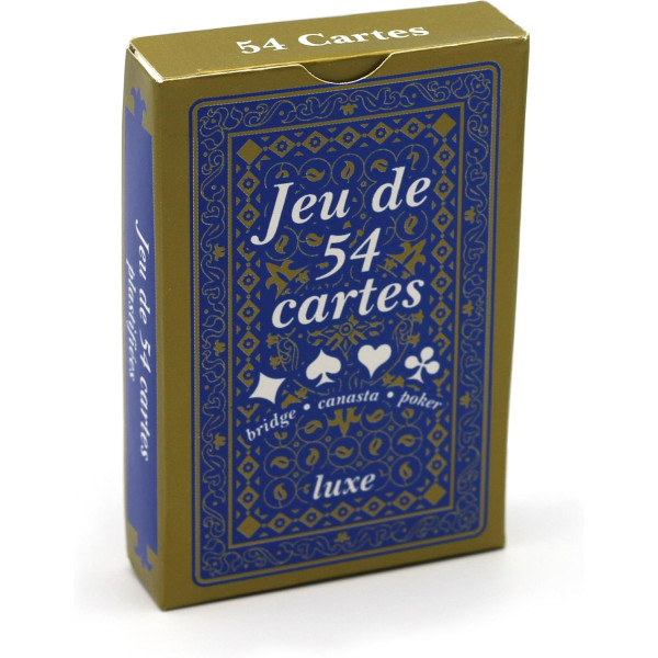 photo-Jeu de cartes - Poker - Bridge - Etui de 54 cartes